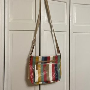 COPY - Giani Bernini crossbody purse VGC 12x9x3  zip close ext and int pockets